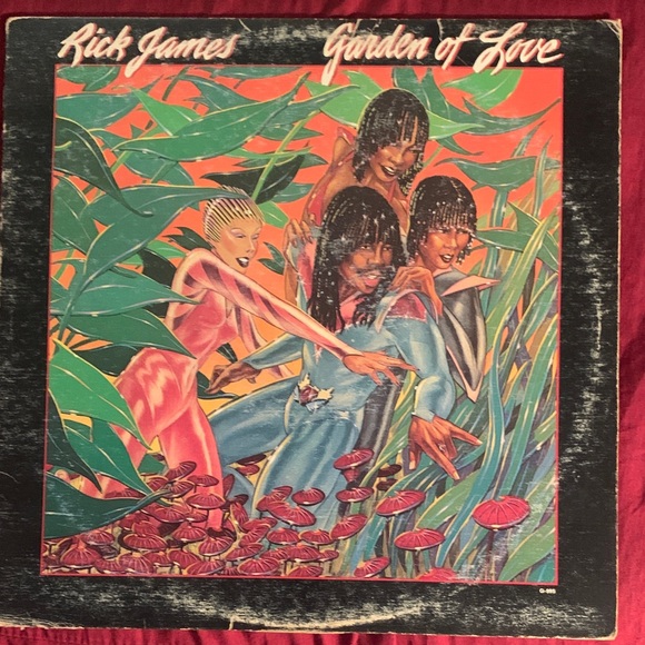 Rick James Garden of Love Vinyl Record VG/VG - Picture 1 of 4
